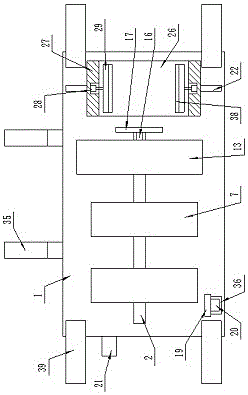 Auxiliary device for processing square steel