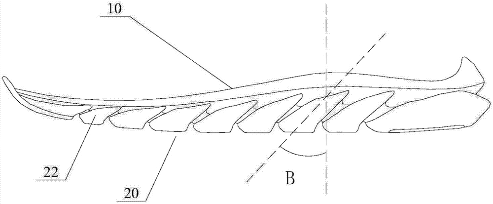 A sports shoe and its mortise and tenon structure sole