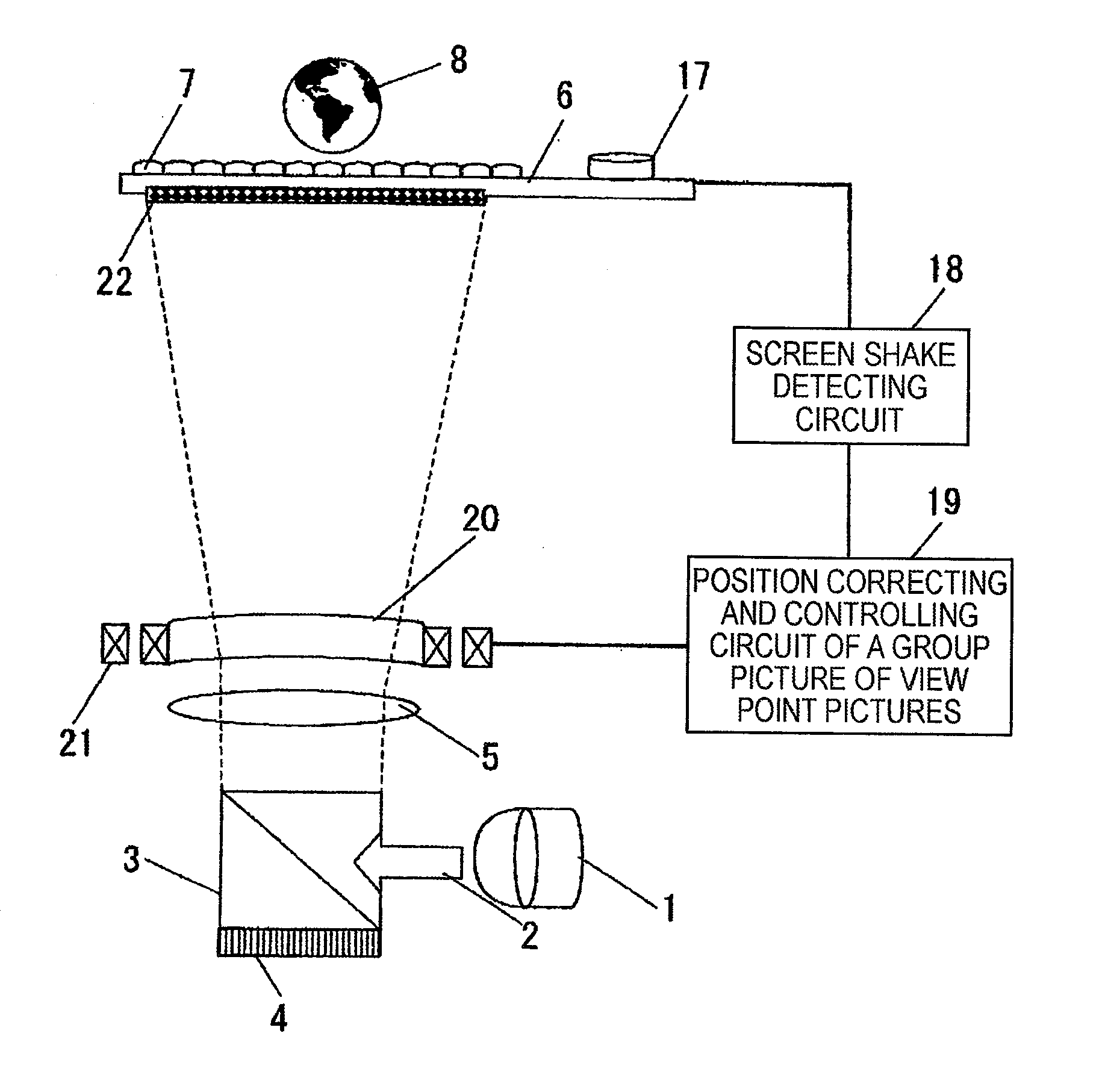 Projection three-dimensional display apparatus