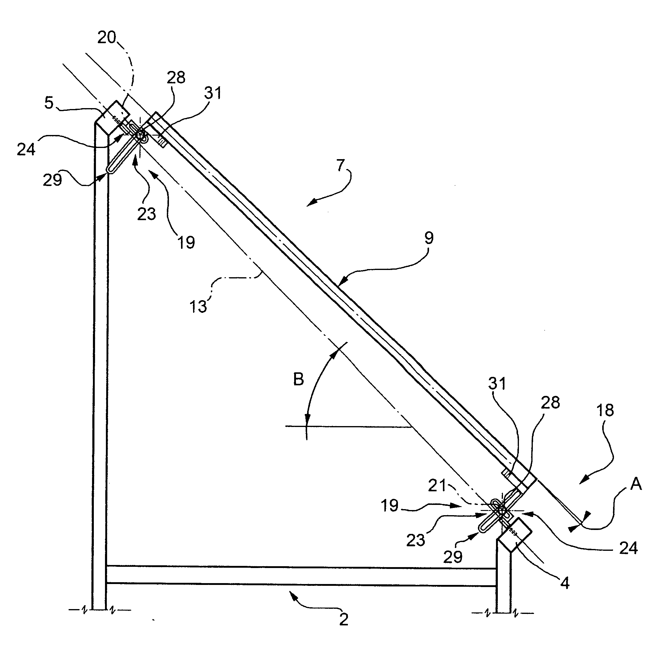 Solar-panel unit