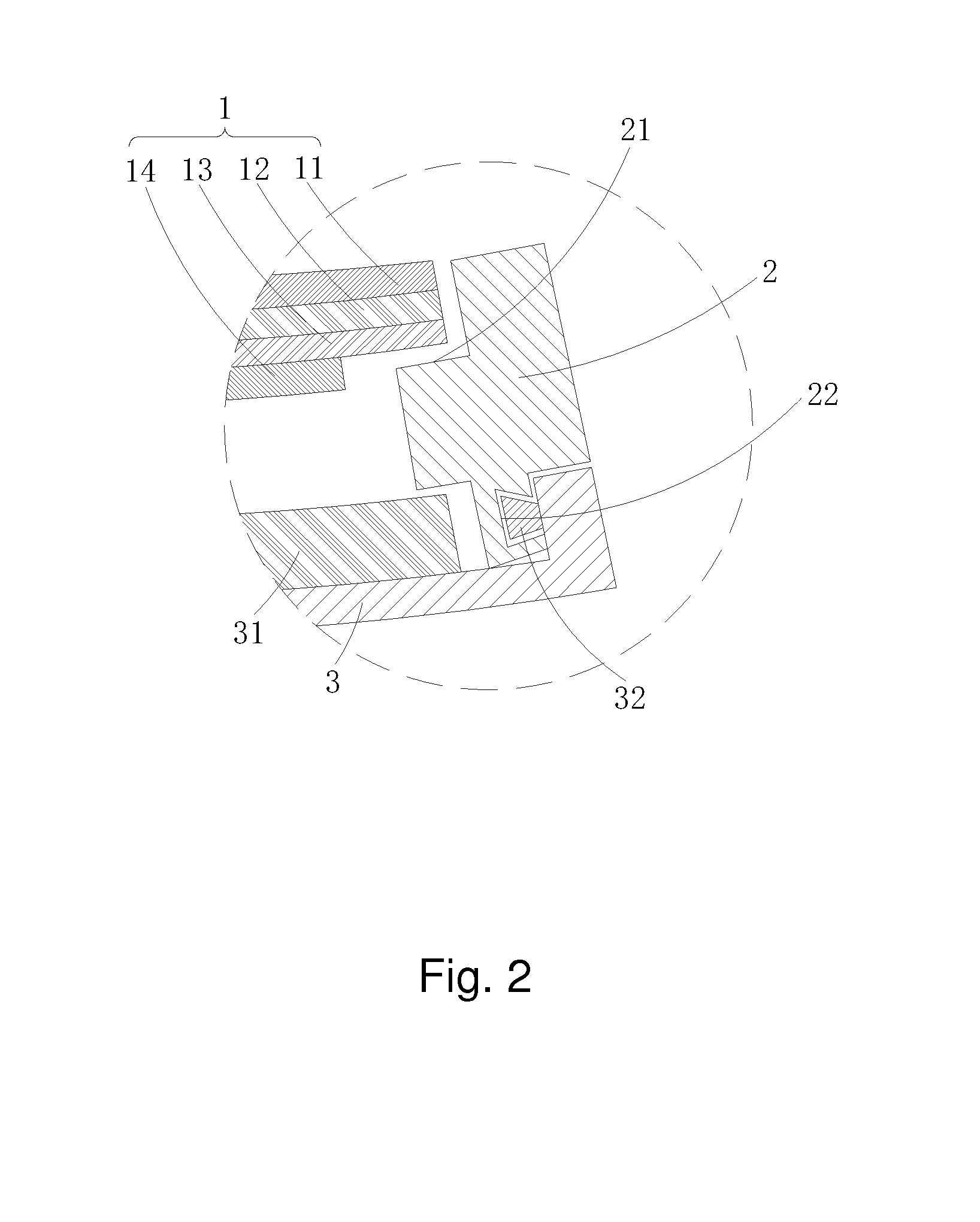 Curved liquid crystal display device