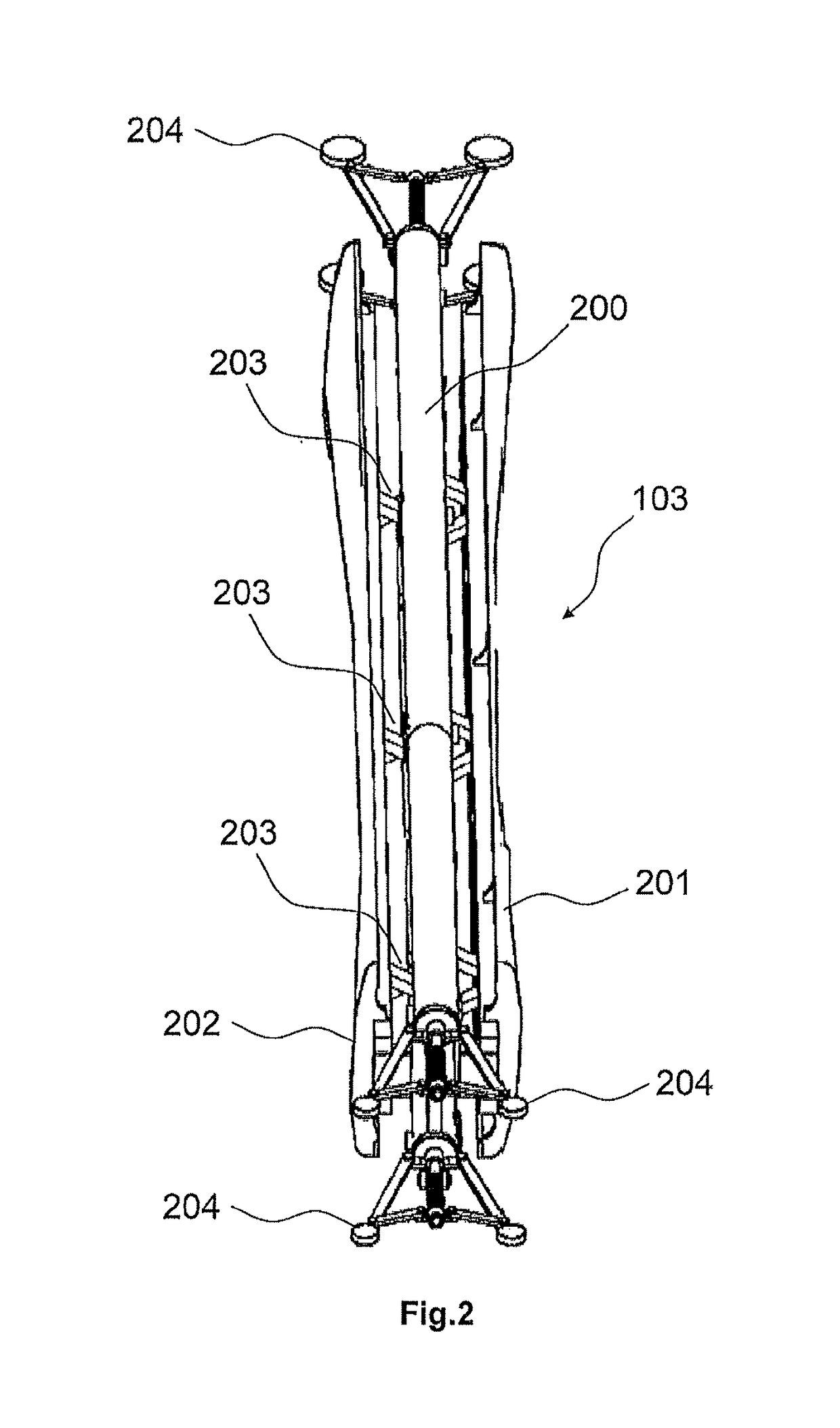 System and method for reinforcing a weakened area of a wind turbine blade