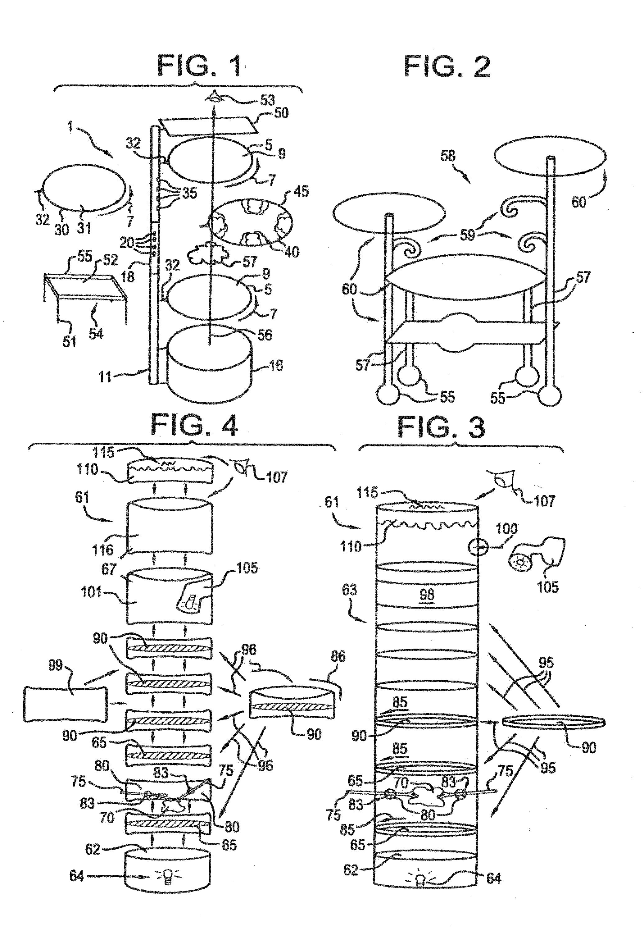 Polariscope toy and ornament with accompanying photoelastic and/or photoplastic devices