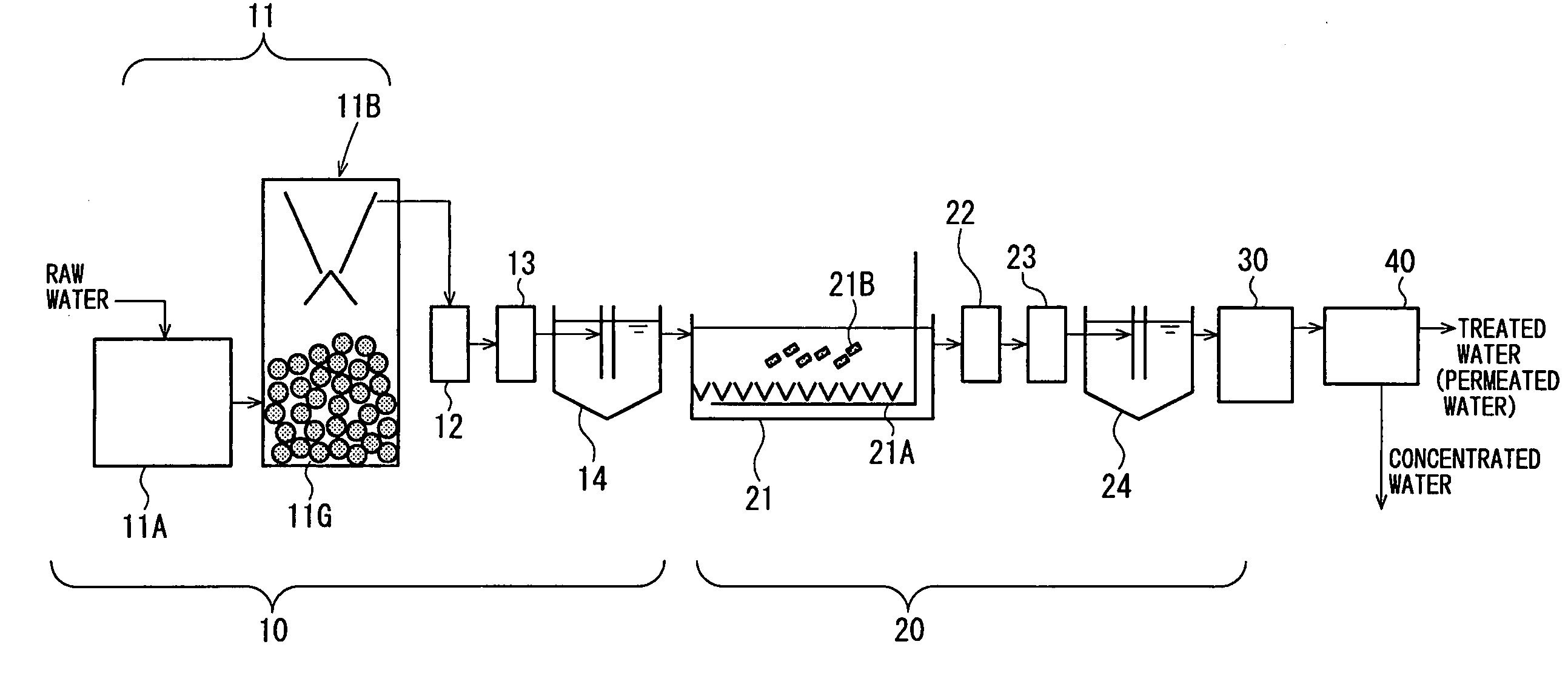 Apparatus and Method for Treating Organic-Containing Wastewater