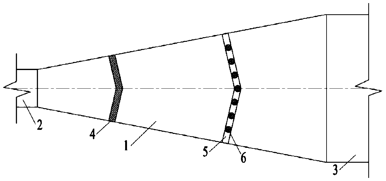 A Method for Improving the Hydraulic Flow State of Diffusion Divider Basin