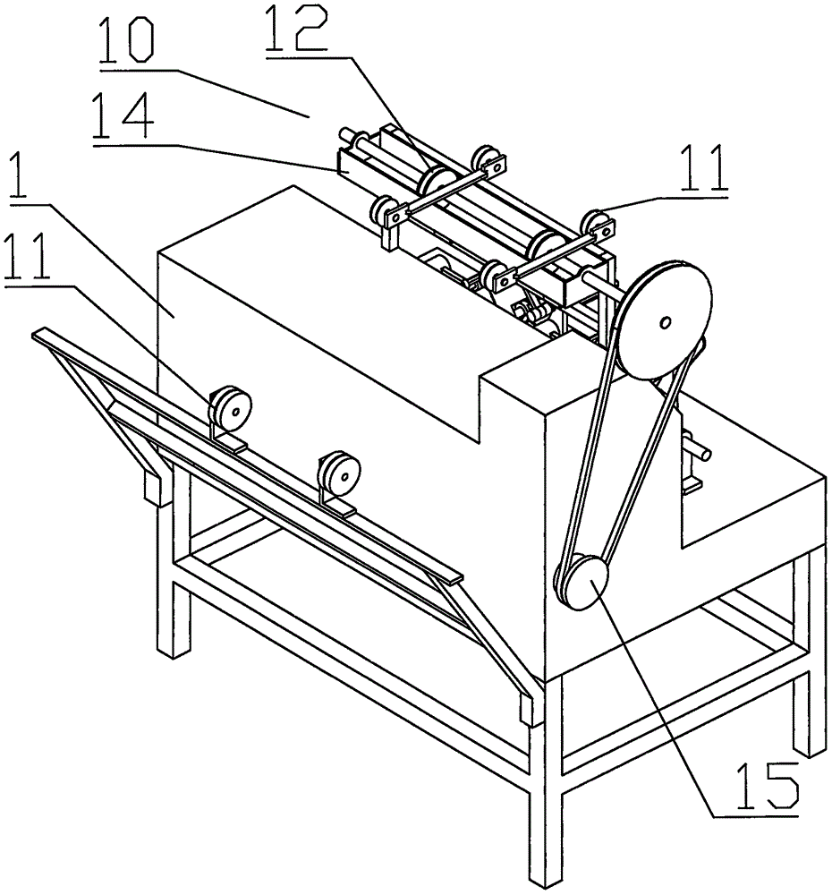Automatic bottom thread winding machine
