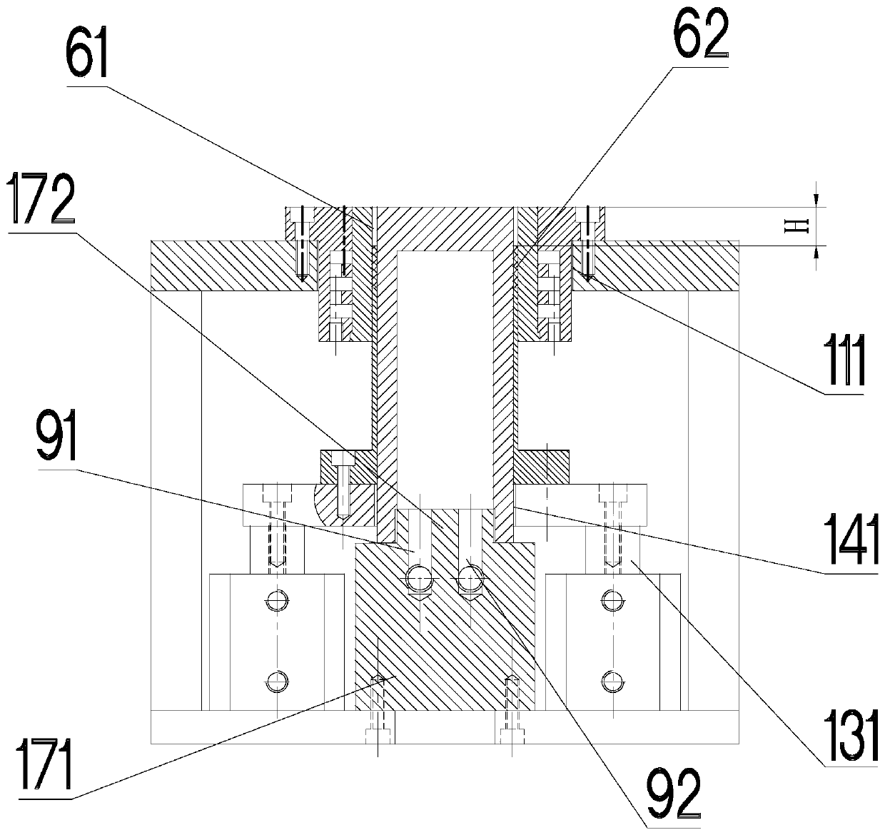 Automatic shaping device and method for bonded magnet product