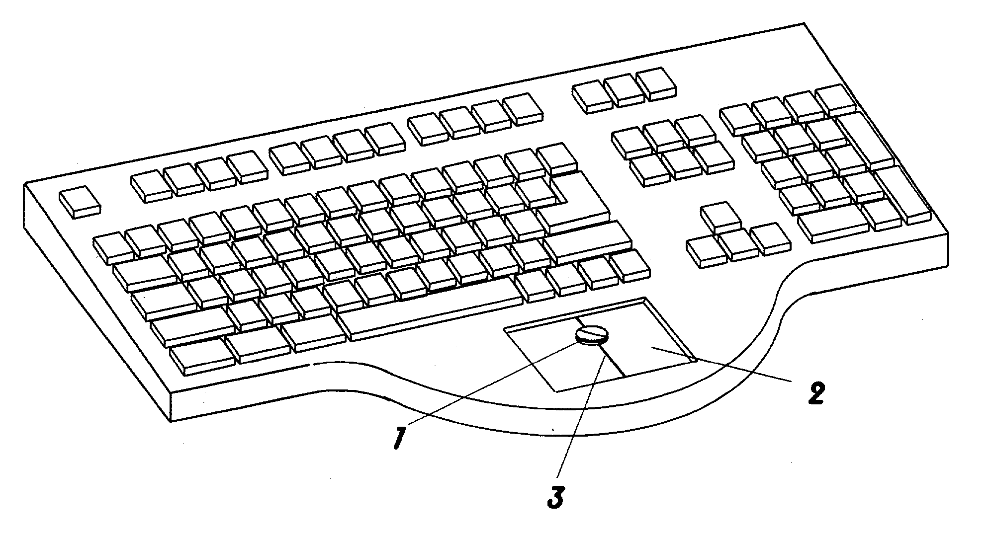 Integrated computer mouse and pad pointing device
