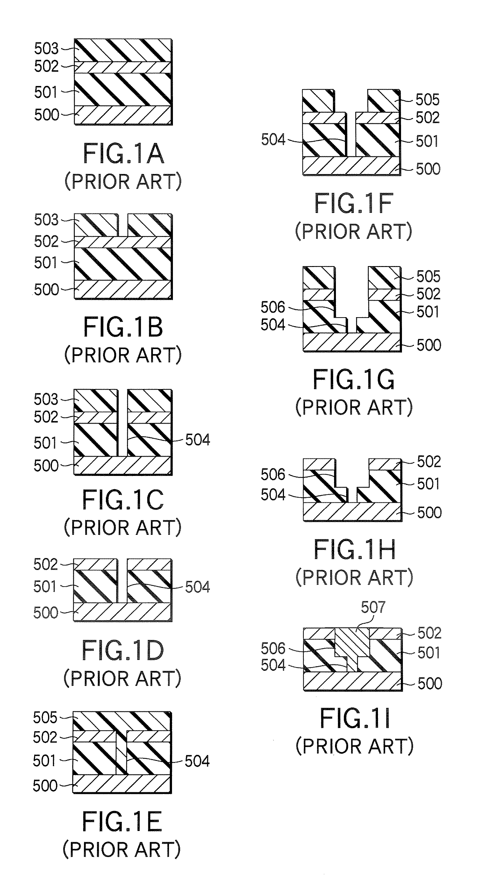 Semiconductor device manufacturing method that recovers damage of the etching target while supplying a predetermined recovery gas