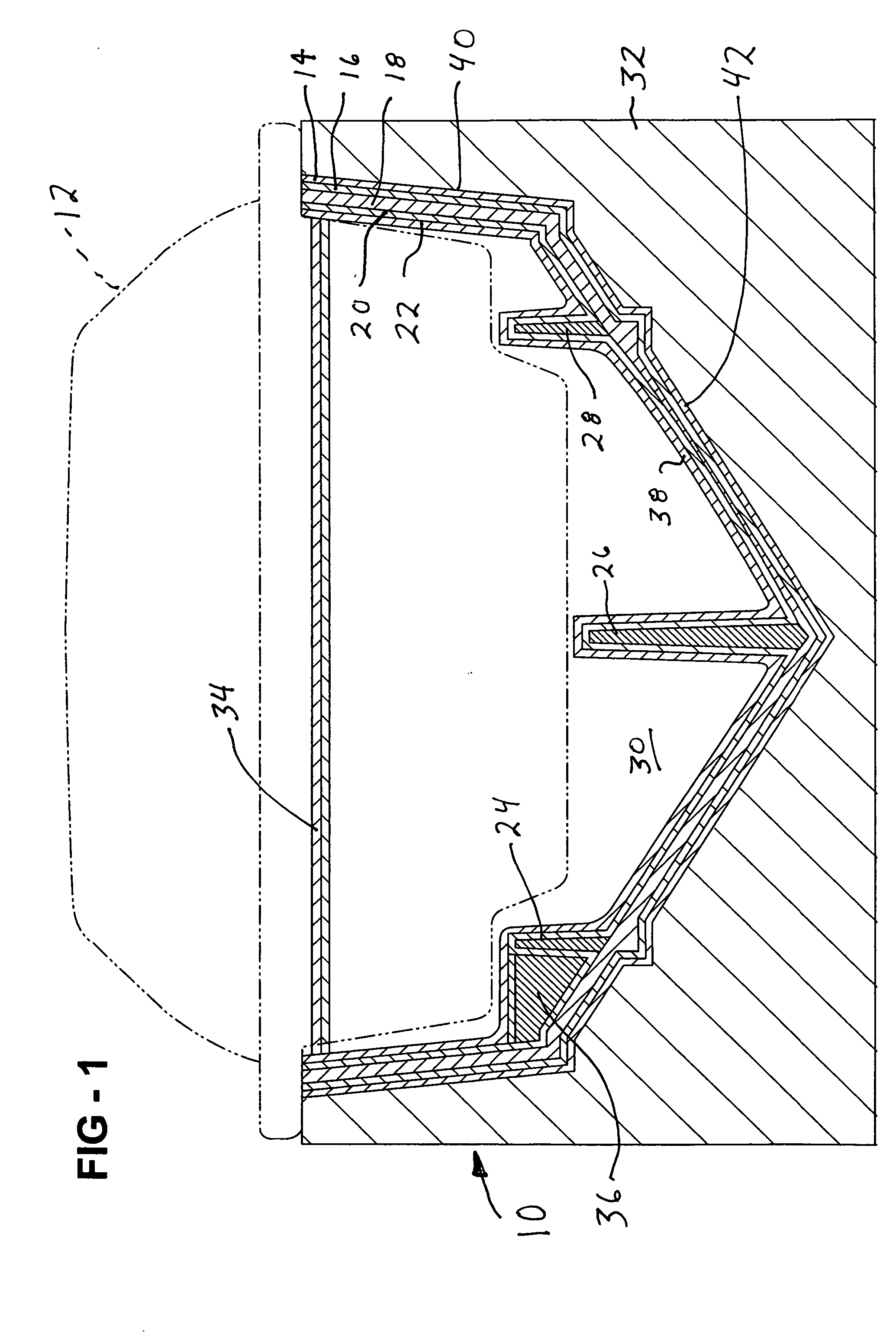 Process for manufacturing a boat hull