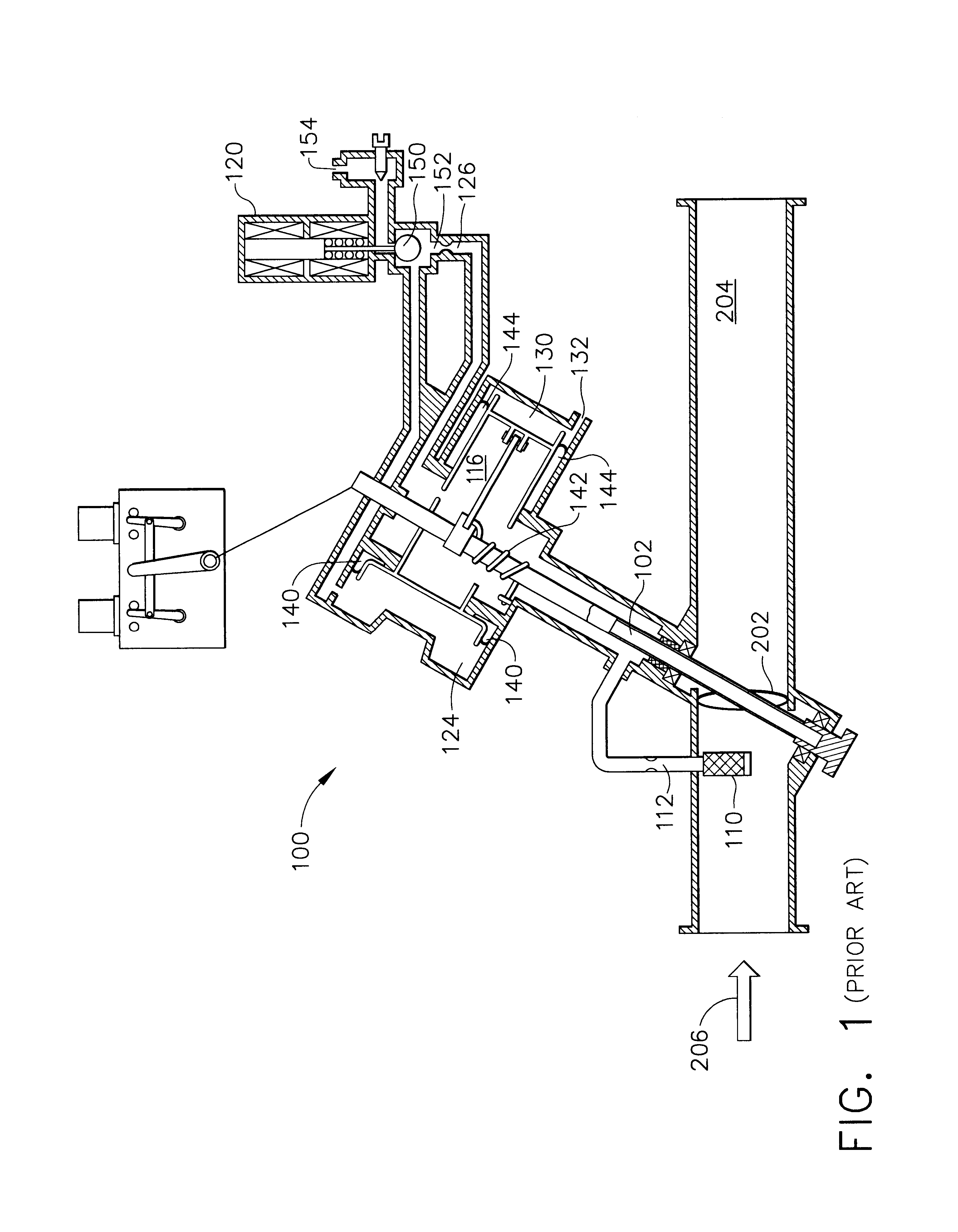 Micro volume actuator for an air turbine starter