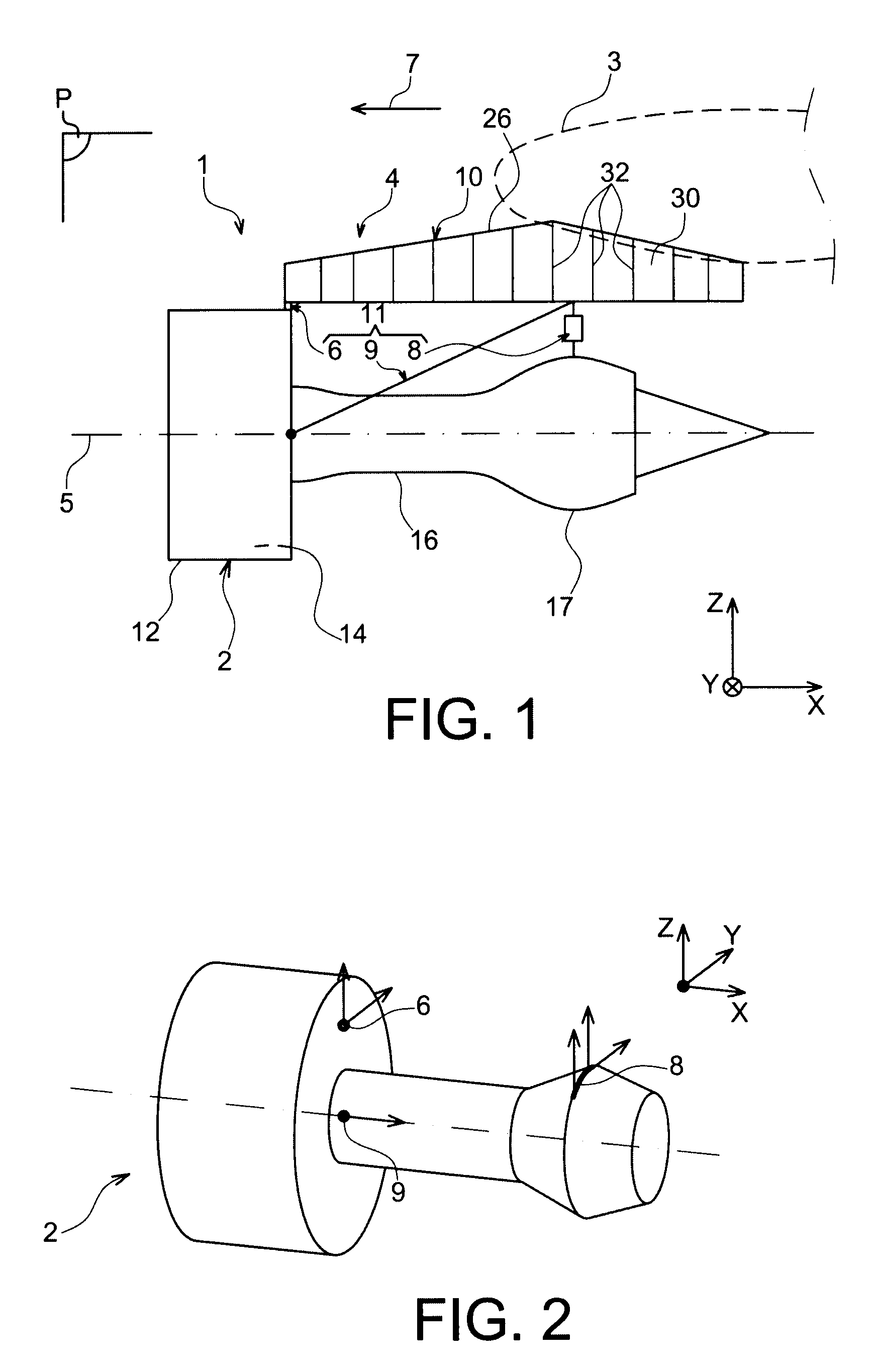 Aircraft engine attachment pylon having a rear engine attachment provided with a self-locking nut
