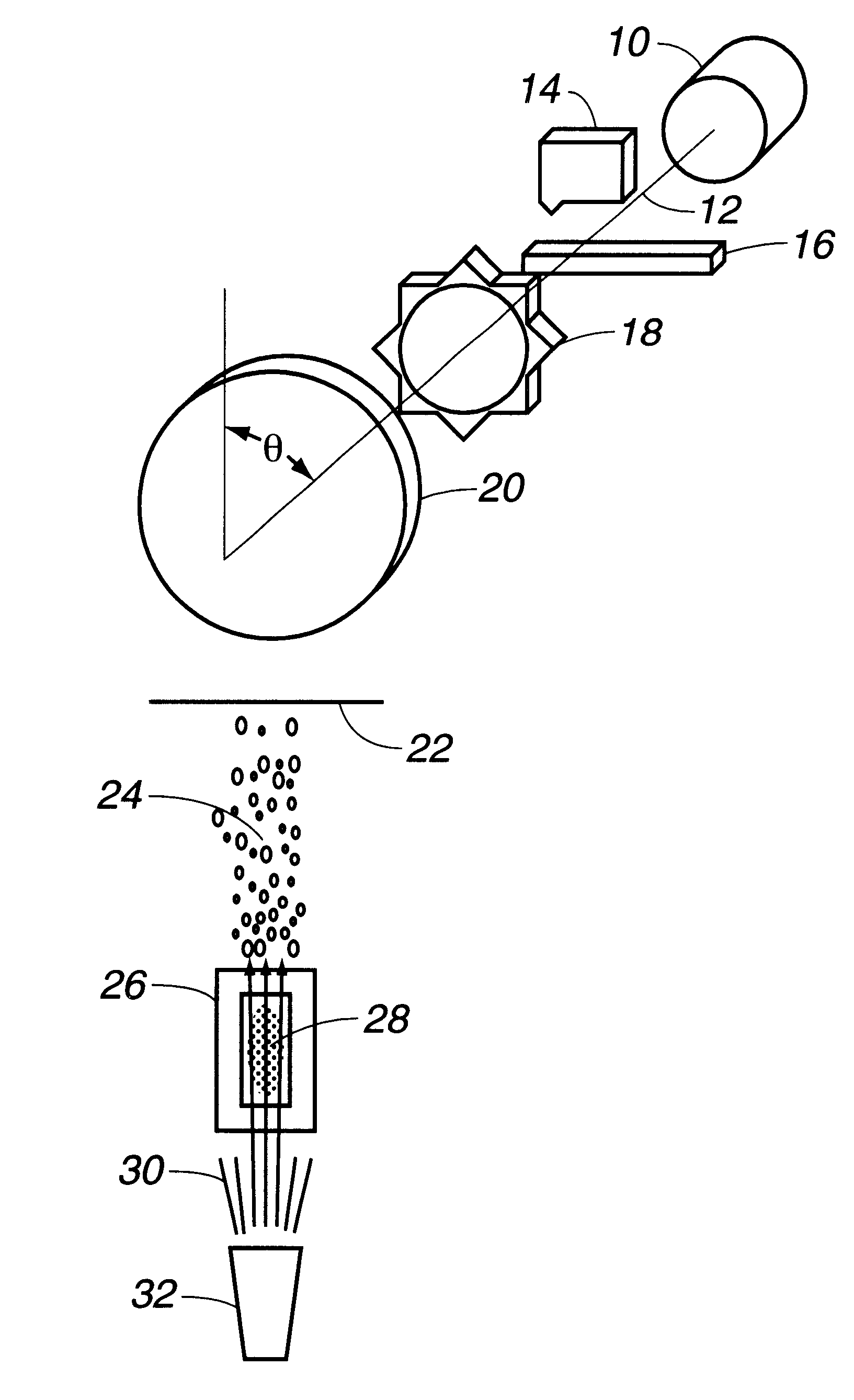 Process and apparatus for making oriented crystal layers