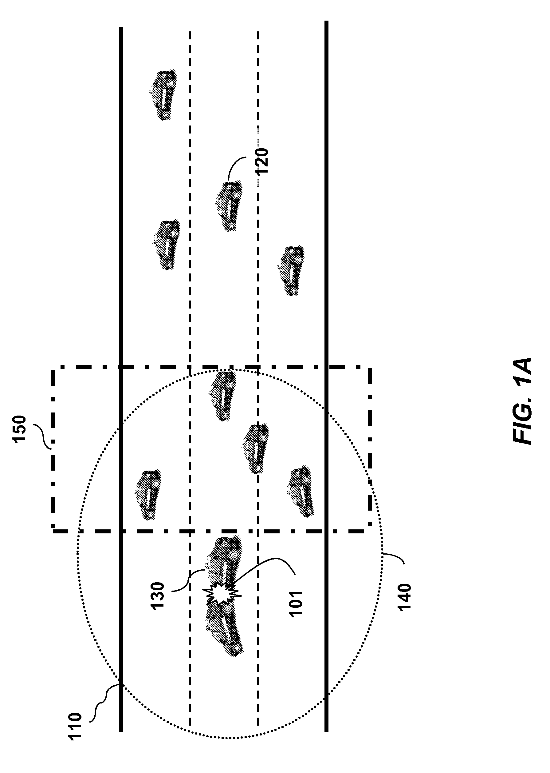 Method for broadcasting alert message in mobile multi-hop networks using inferred distance prioritization