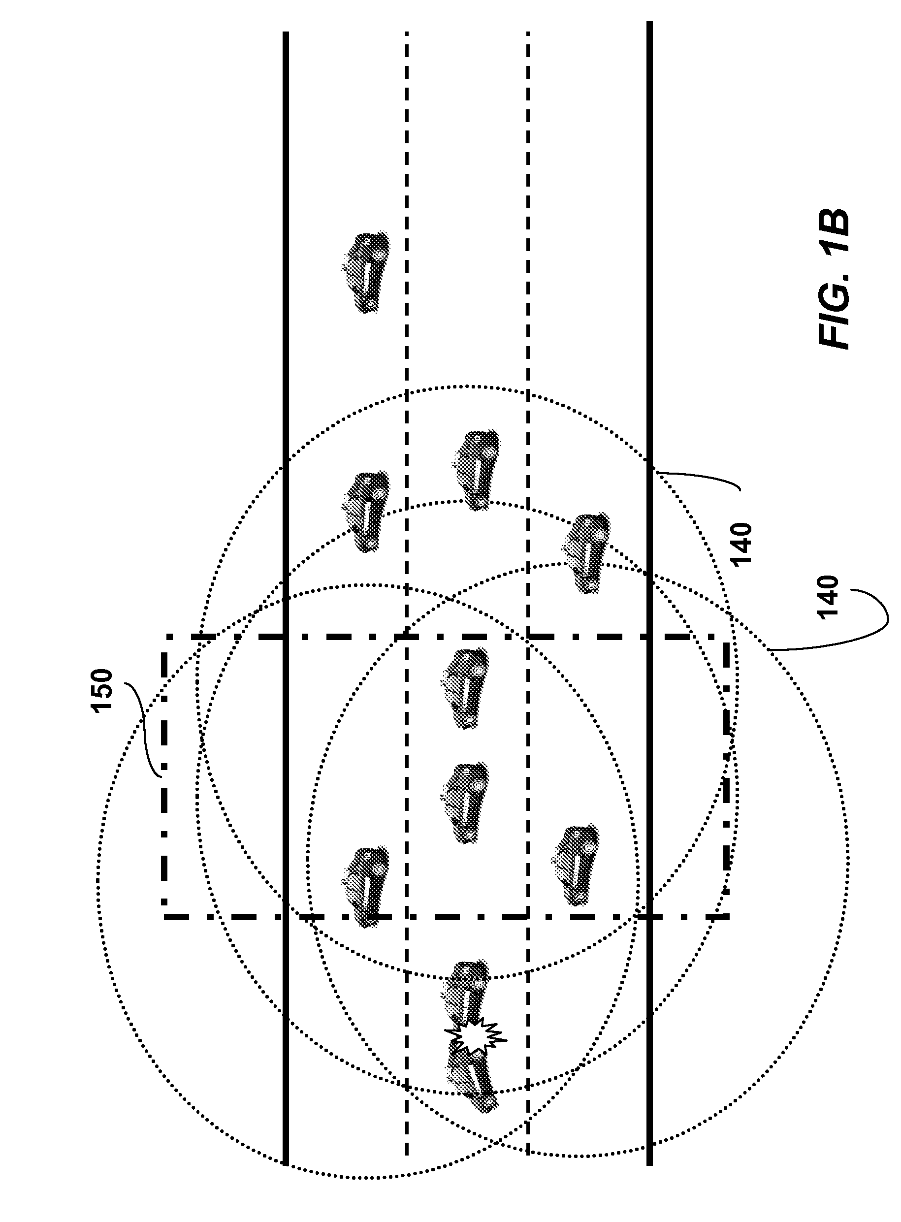 Method for broadcasting alert message in mobile multi-hop networks using inferred distance prioritization