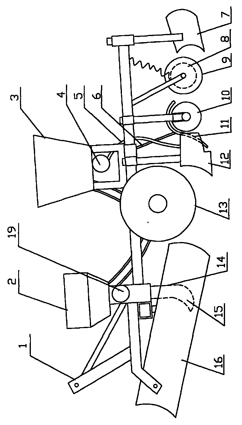 Cotton seed precision seeder for use on saline and alkaline land