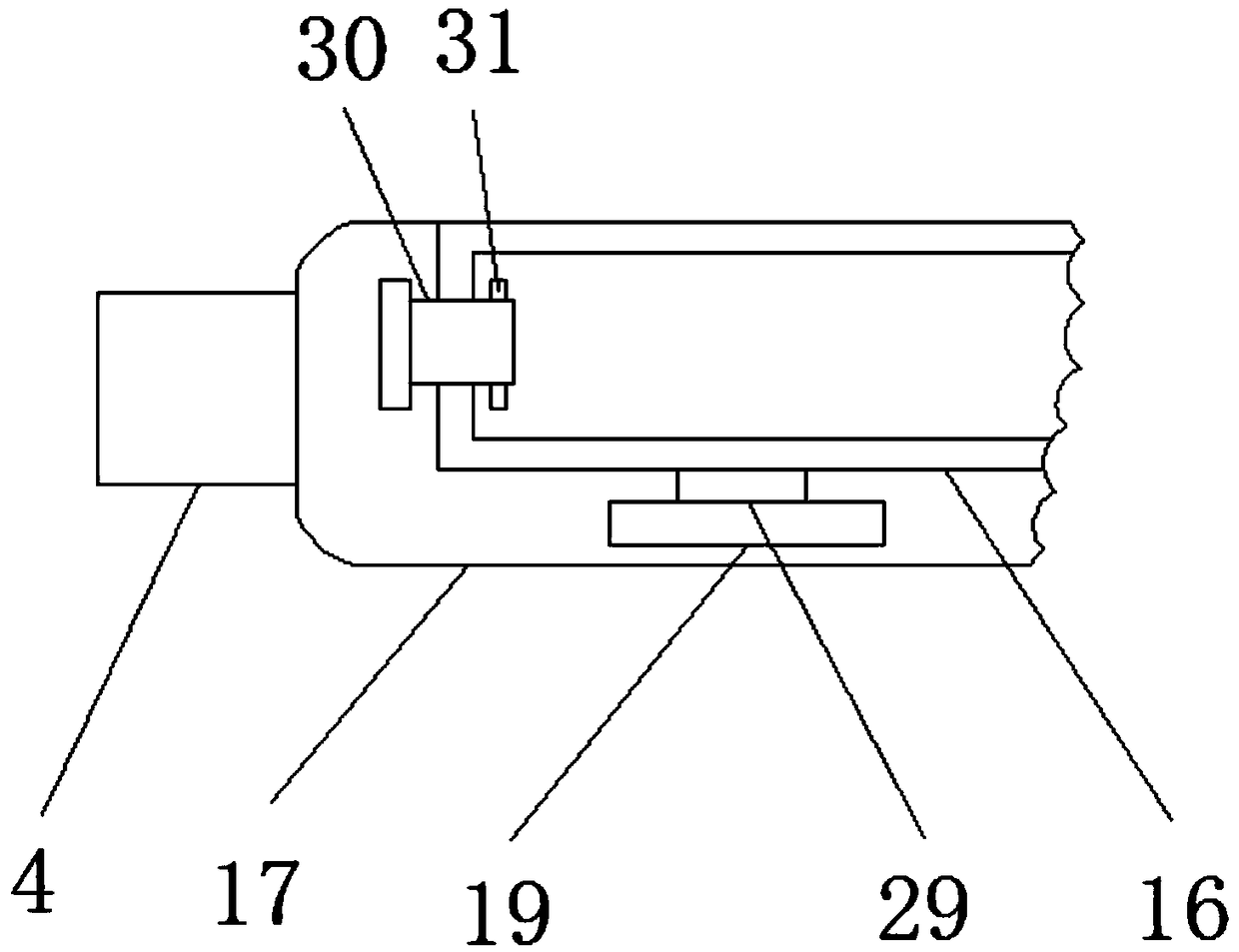 Washable vessel storage device for chemical product technology research and development