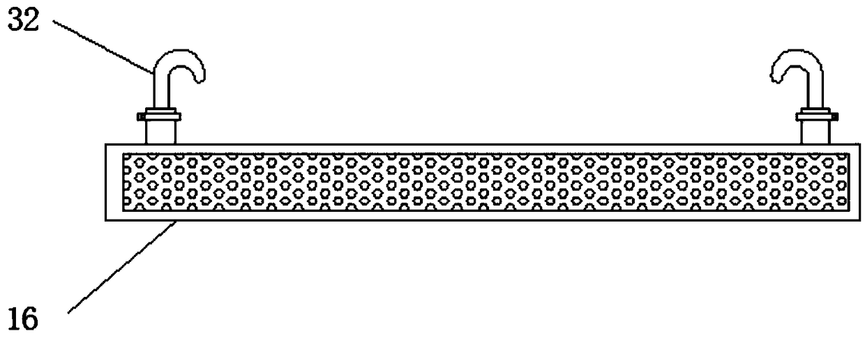 Washable vessel storage device for chemical product technology research and development