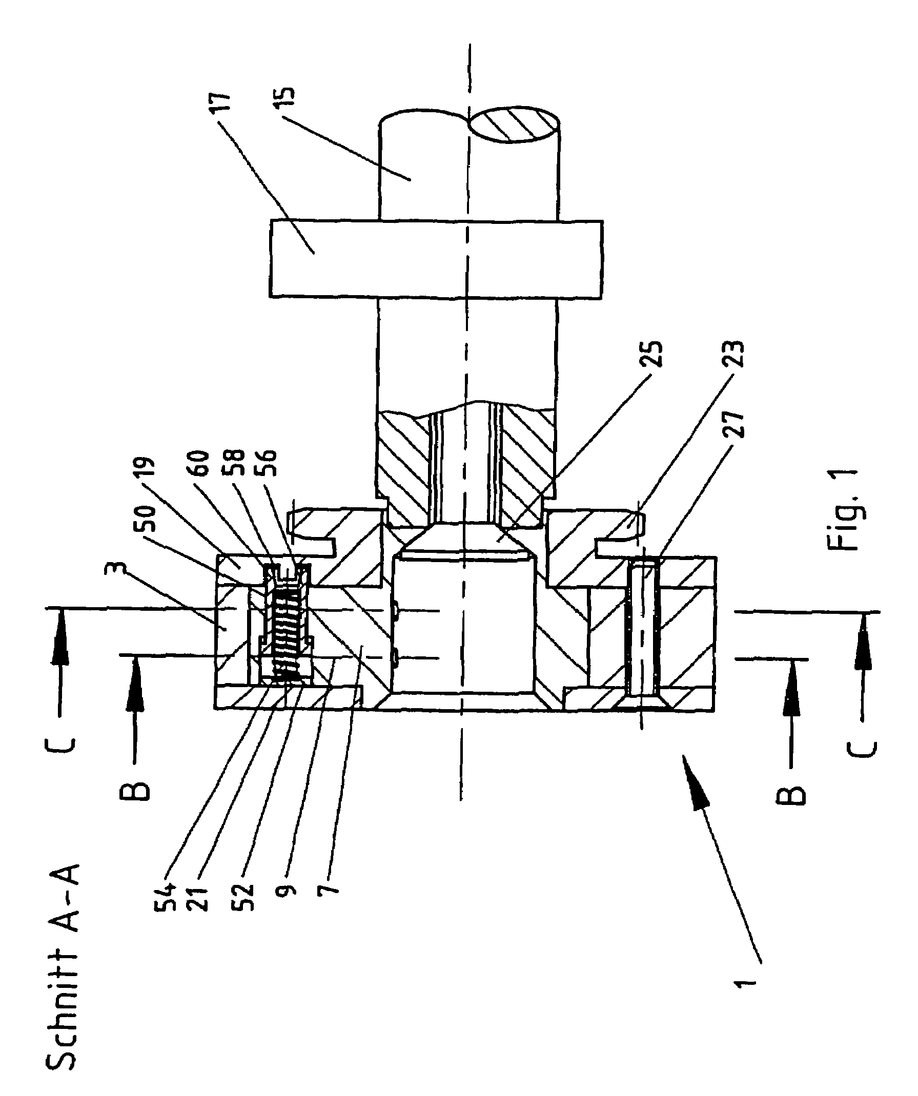 Camshaft adjuster with play-free locking