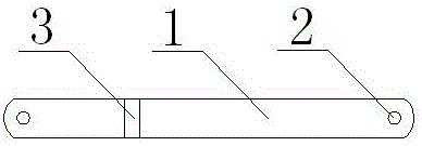 Concentrating photovoltaic power generation system driving arm