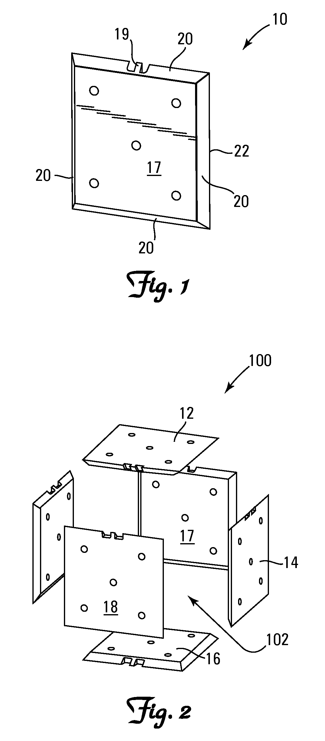 Modular cuboidal passive temperature controlled shipping container