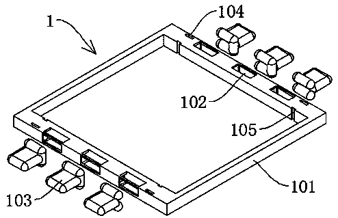 Artificial floating island for inhibiting algae growth by biological method, and inhibition method