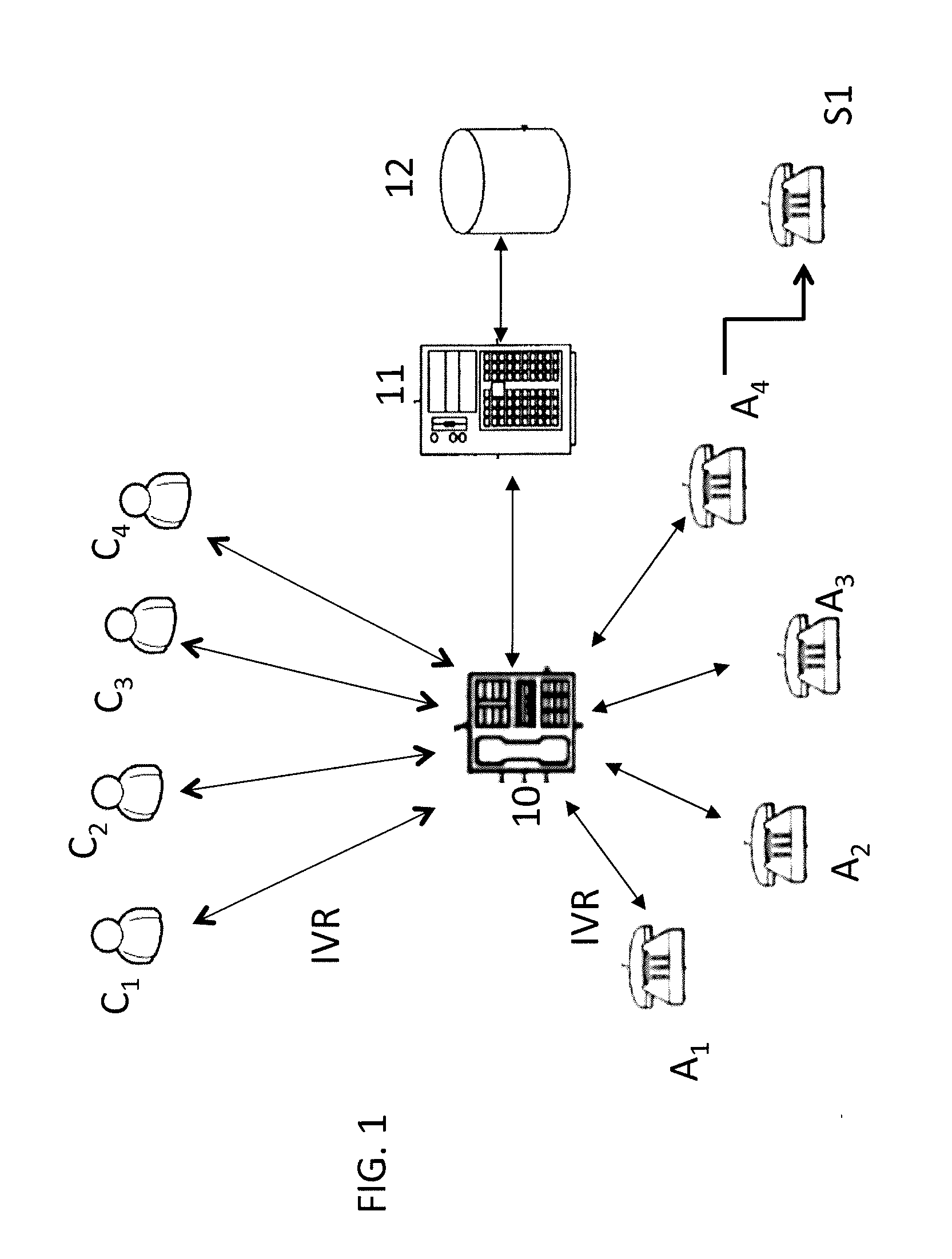 Remote call center system with real-time feedback