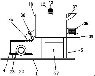 Pigsty feeding device with automatic cleaning function for animal husbandry