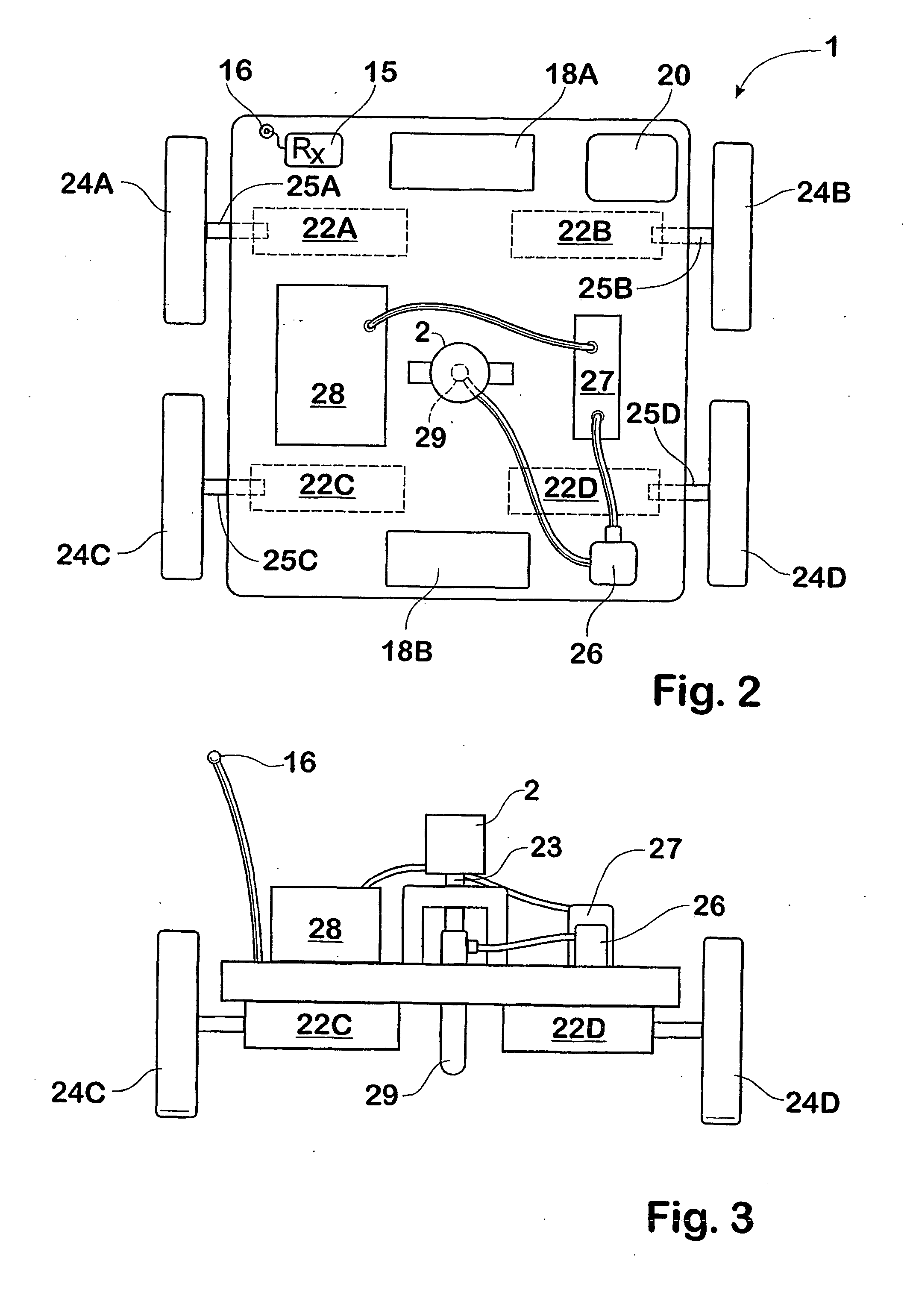 Automatic ground marking method and apparatus