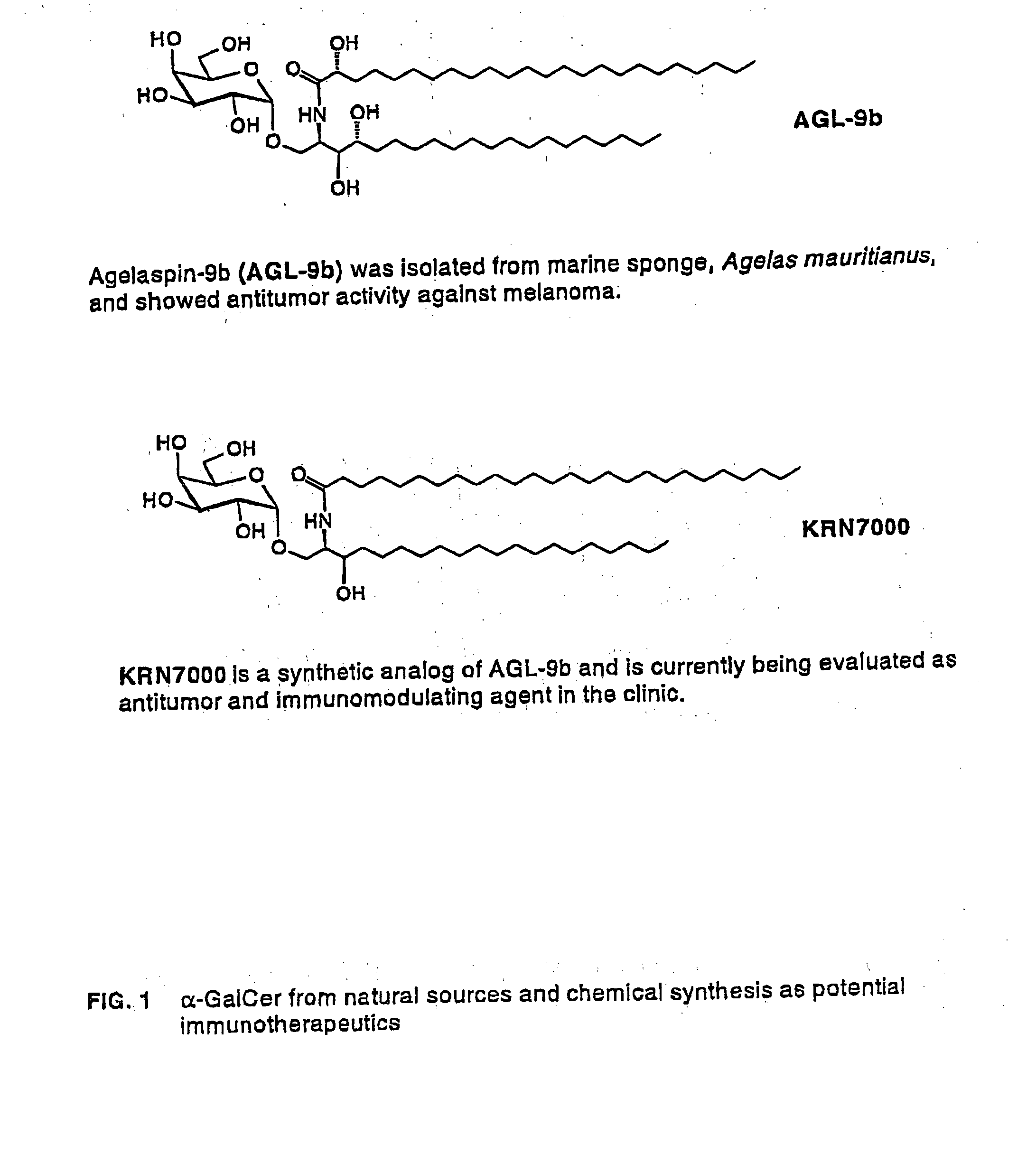 Glycosylceramide analogues