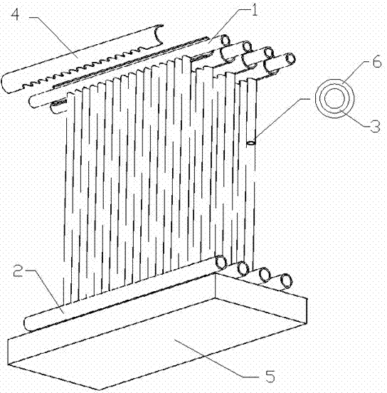 Cross-flow internally-cooled solution dehumidifier and method thereof