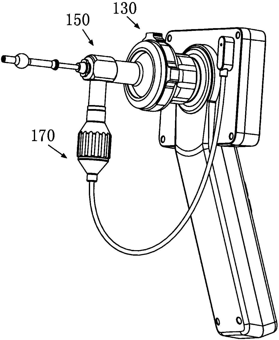 Portable ear-nose-throat endoscope