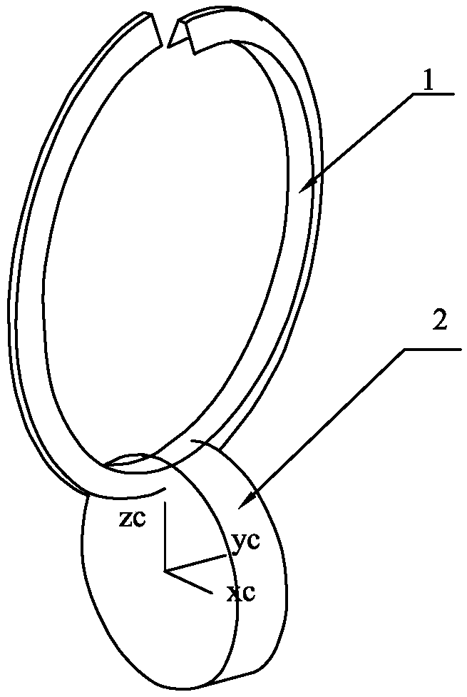 Three-dimensional modeling method for gear hobbing processing tooth surface of helical gear