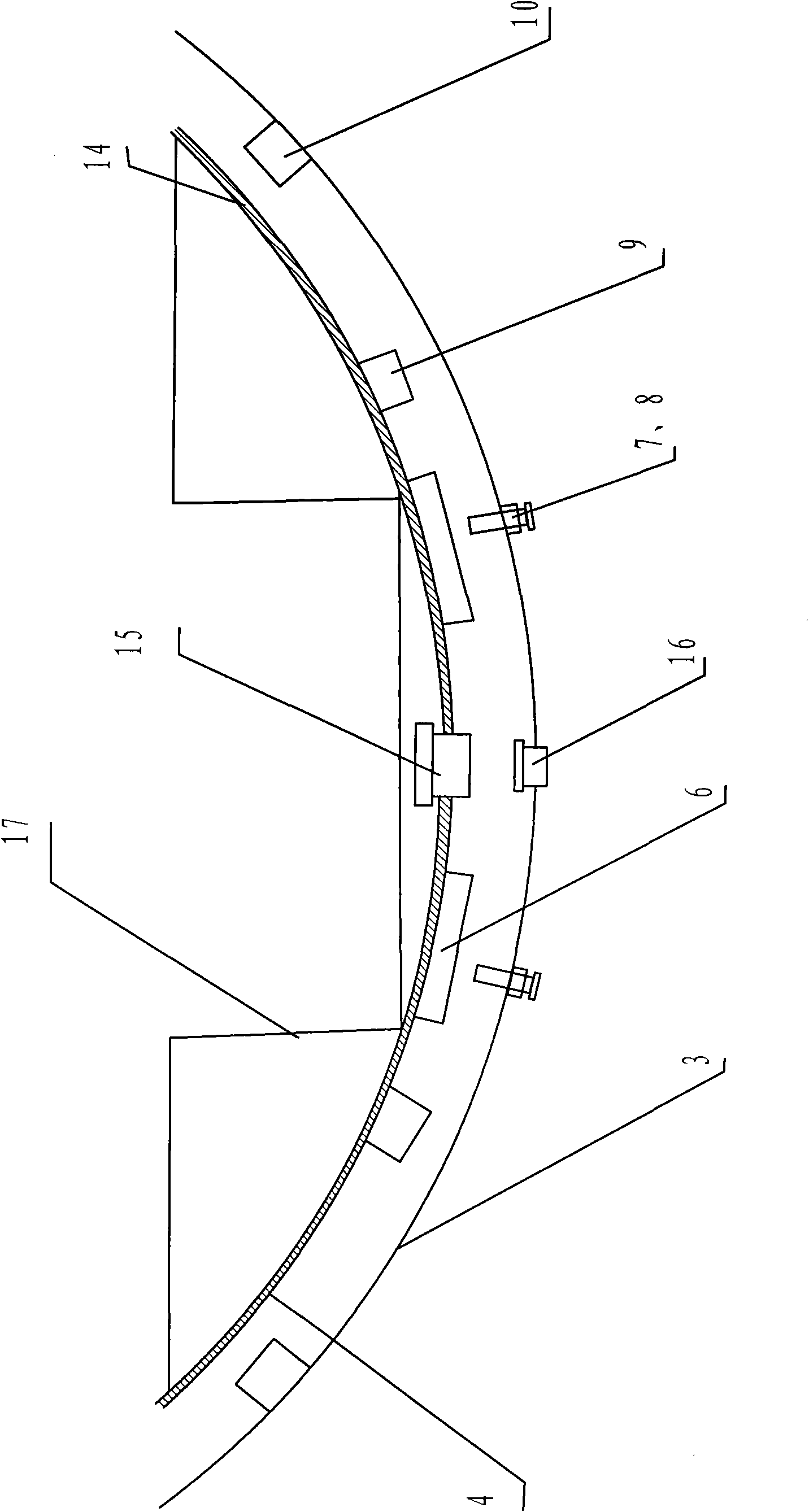 Mining underground anti-tilt thermal insulation dining car