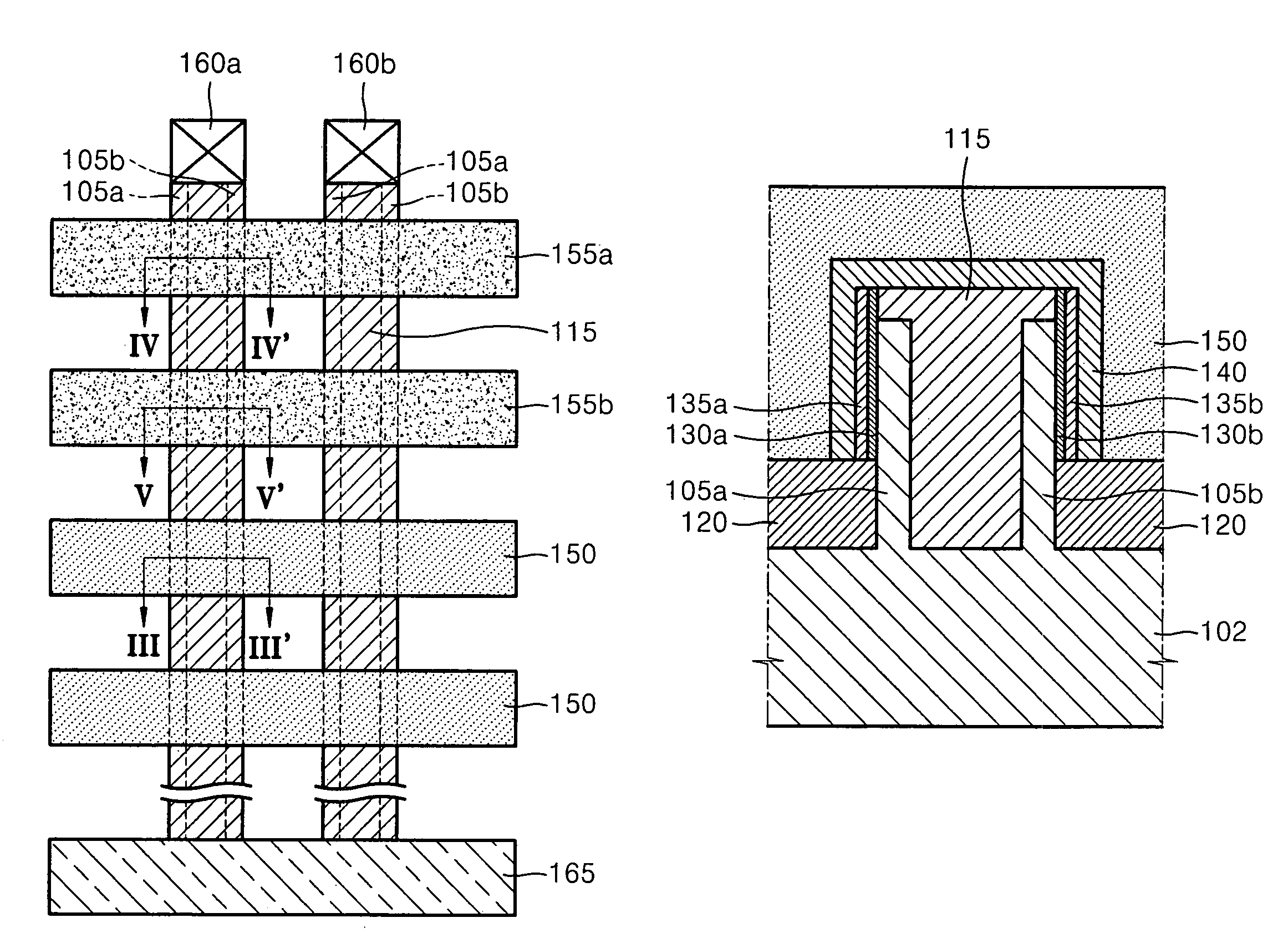 Nonvolatile memory device and method of fabricating the same comprising a dual fin structure