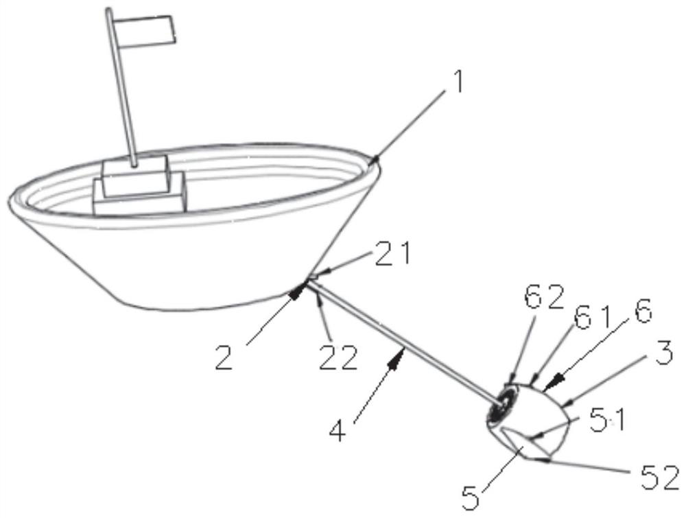 Depth-adjustable deep-sea detection device