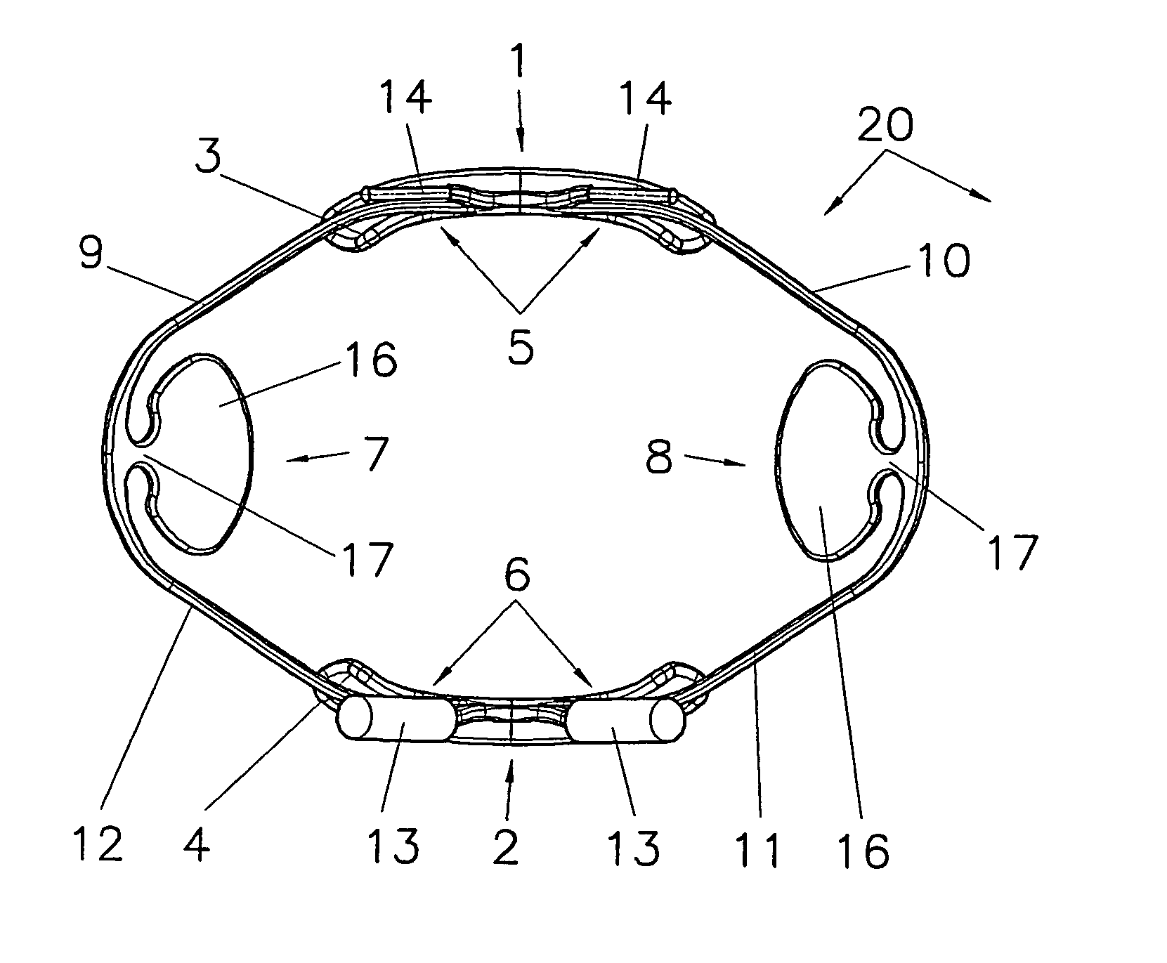 Cheek and lip retractor for dentistry