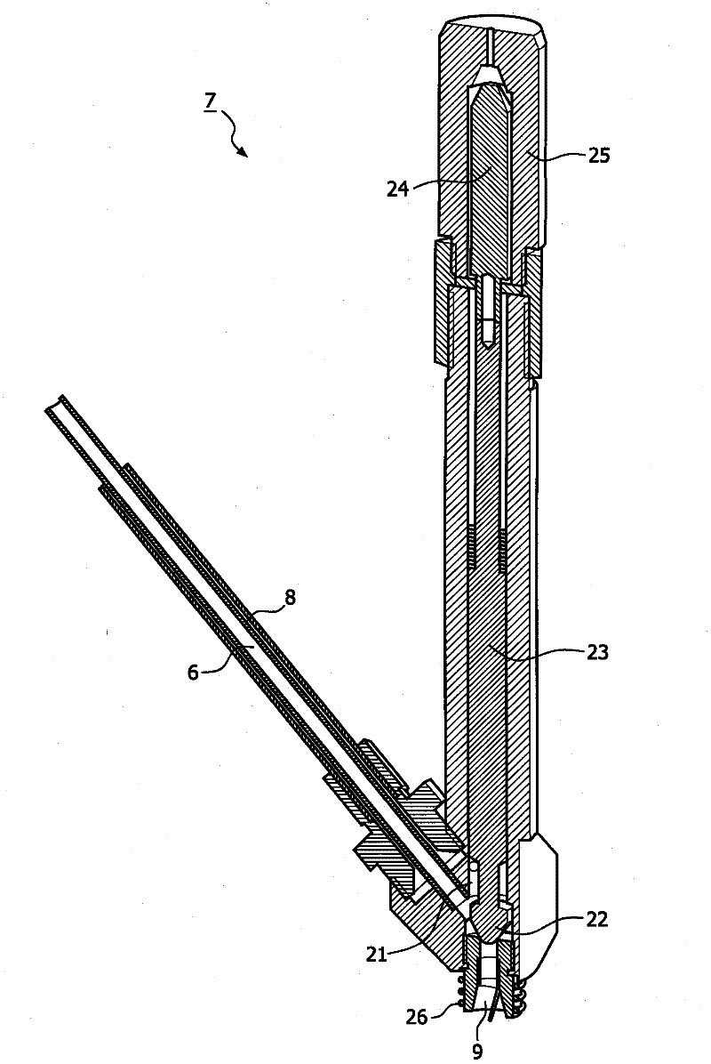 Device and method for dosing cooling medium for the purpose of cooling drinks
