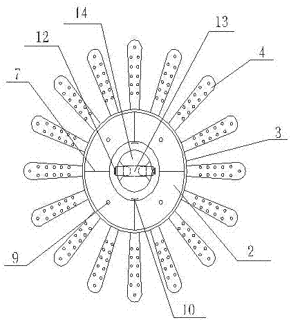 Installation equipment and installation method of umbrella type seabed suction anchor foundation