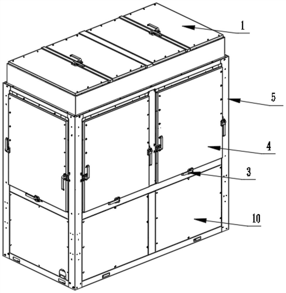 Protective assembly and heat pump unit