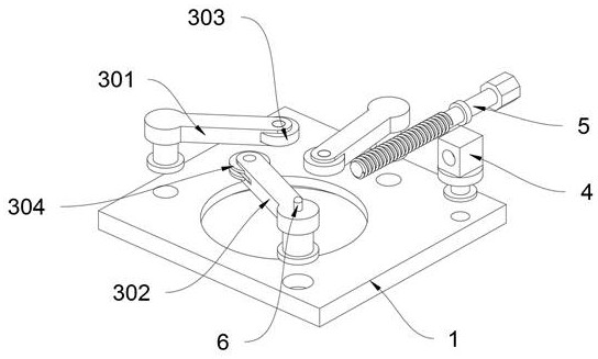 Fixed machining device for cylindrical or cylindrical metal workpiece