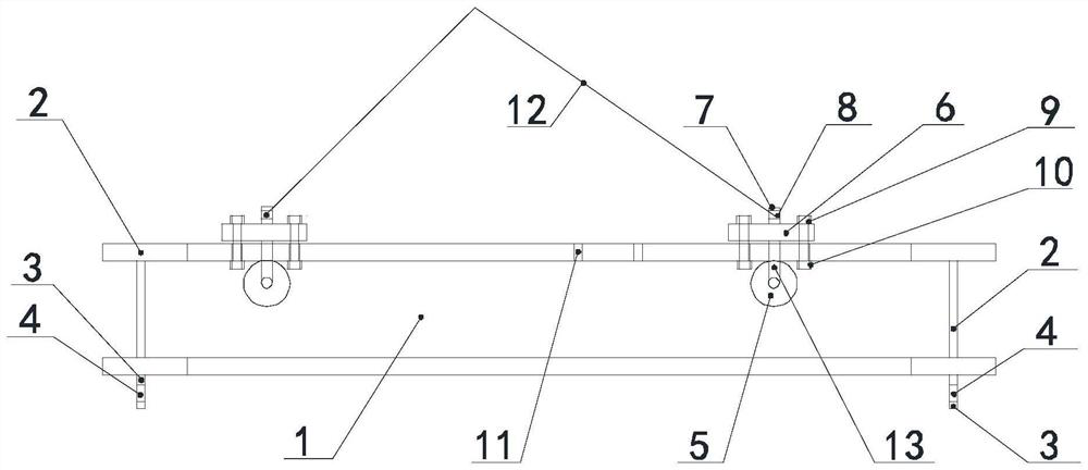 Application method of PC component multi-form hoisting device