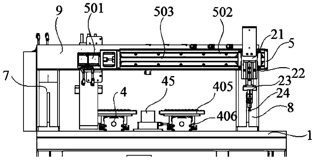 Automatic full testing equipment for precision parts