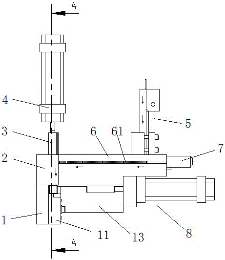 A semi-automatic assembly device for iron core short-circuit ring of AC contactor