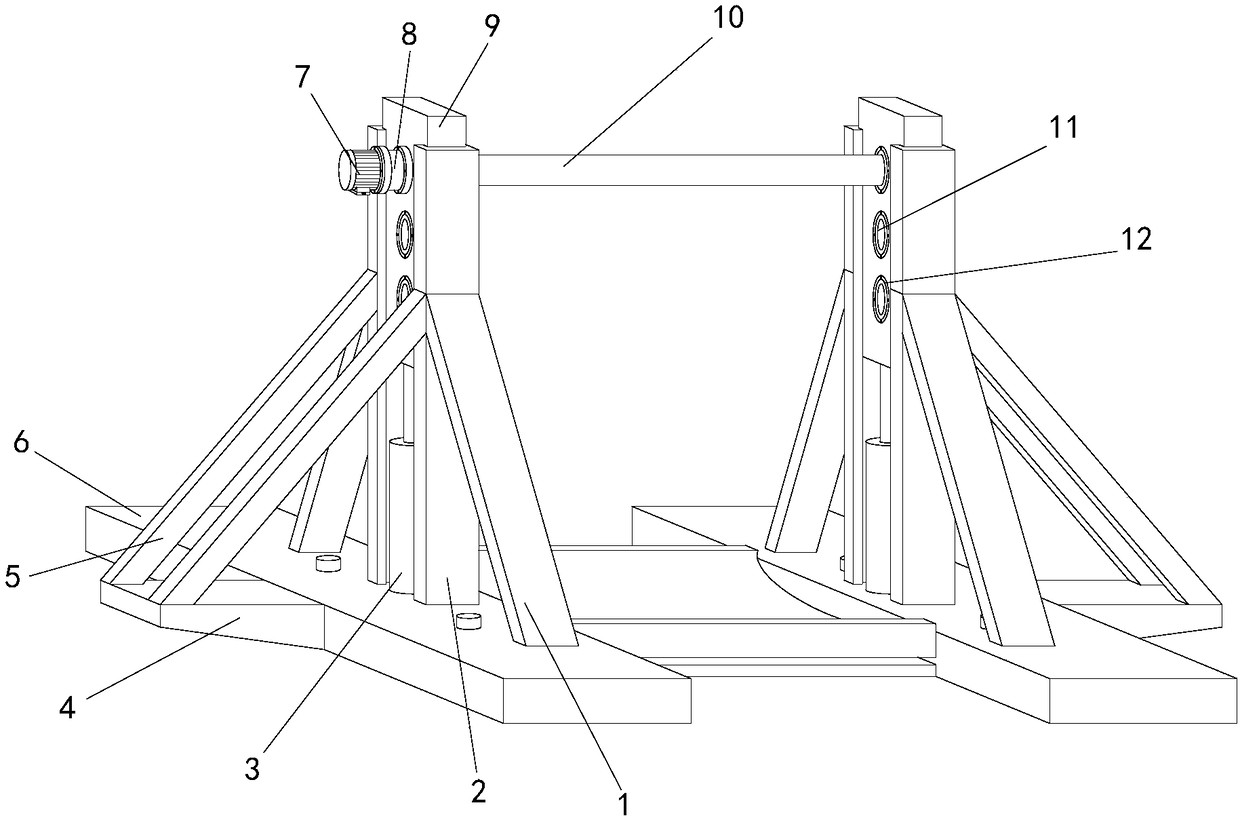 Magnetic force transfer type cable winding and unwinding device