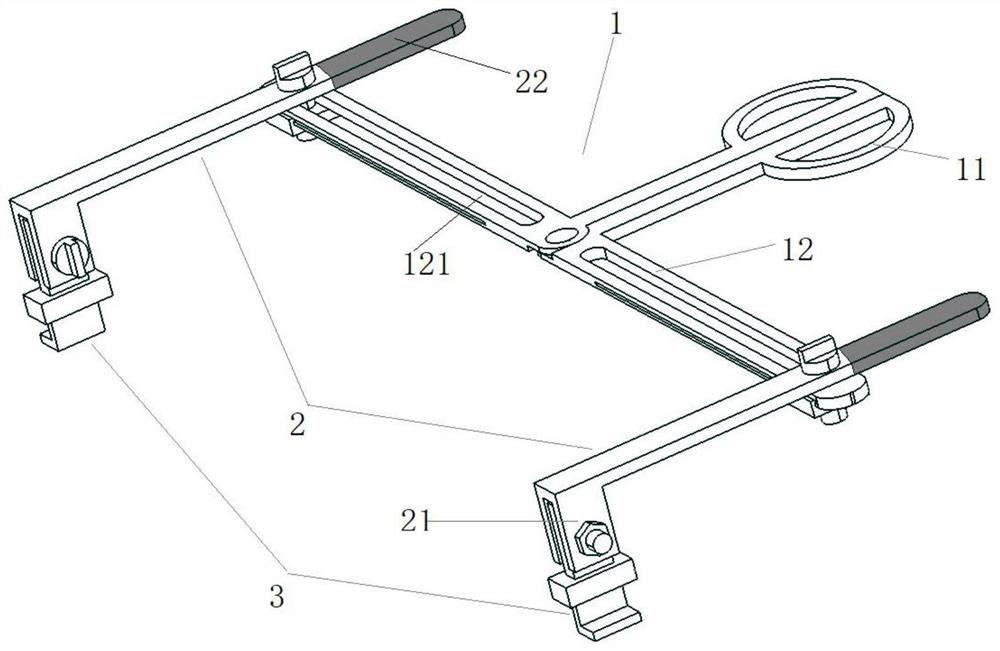 Surgical retractor forceps