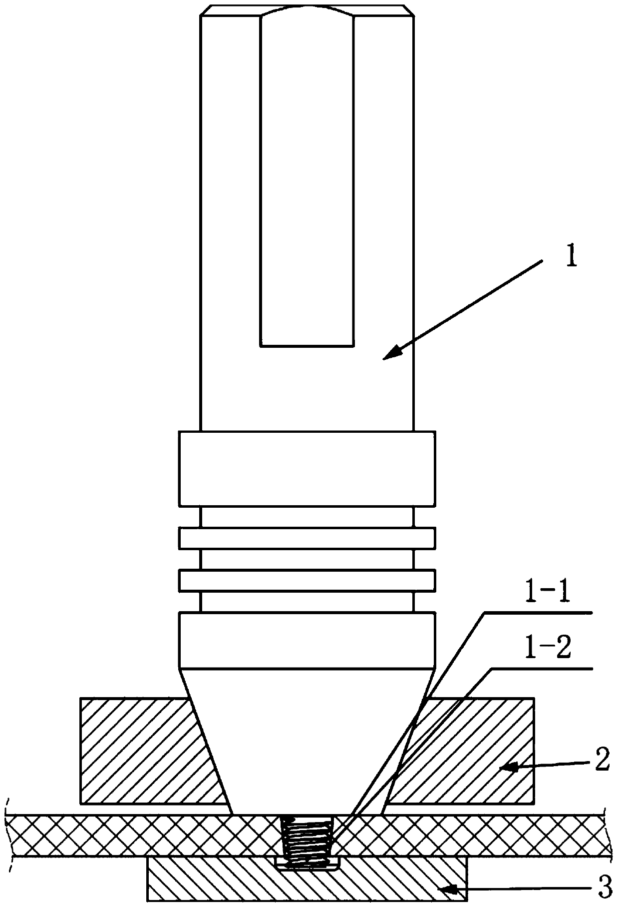 Friction stir welding method for realizing back follow-up support through magnetic force