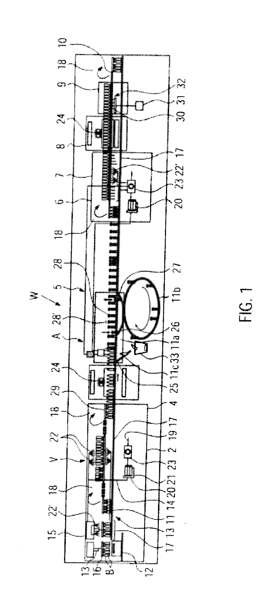 Method for cleaning containers and cleaning machine