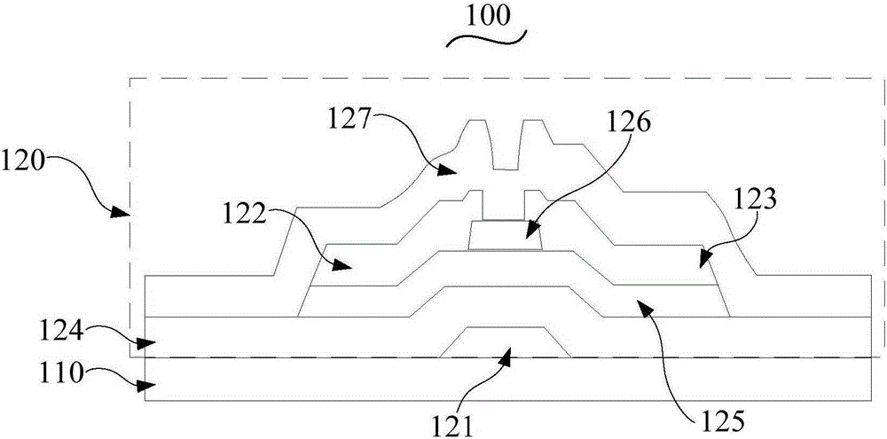 Thin-film transistor, array substrate and production method thereof