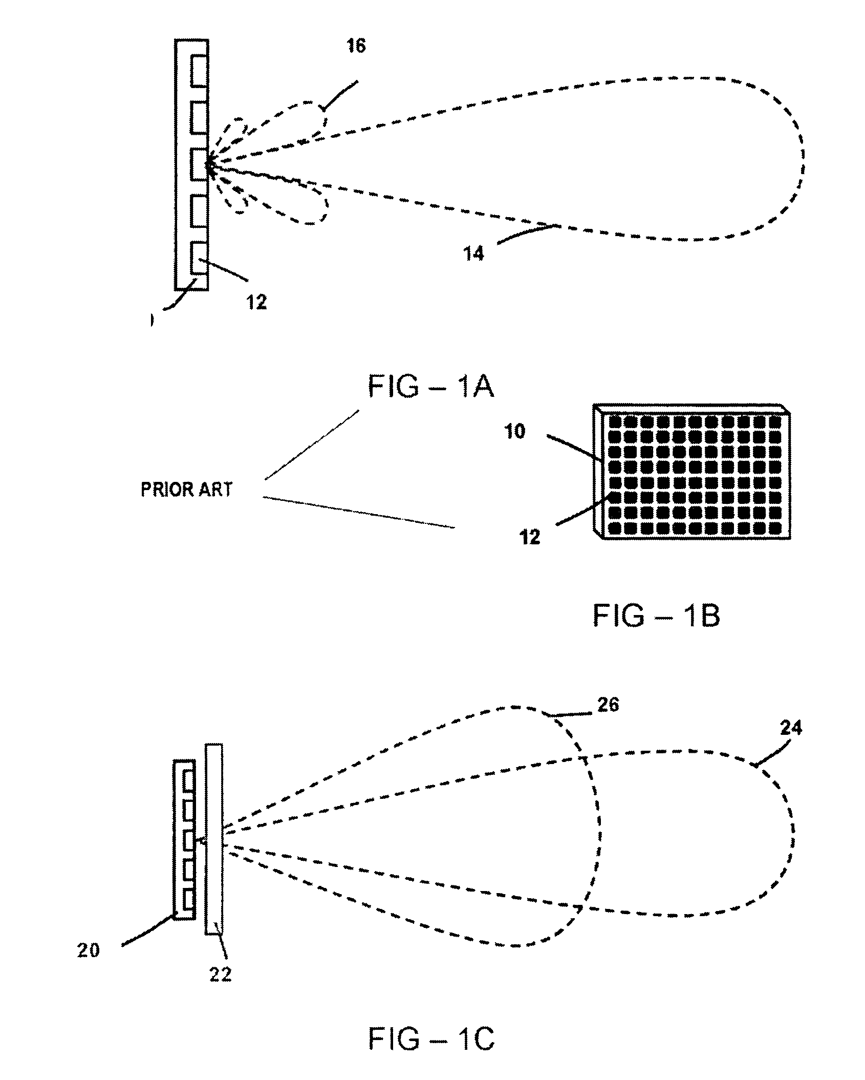 Radar system with an active lens for adjustable field of view